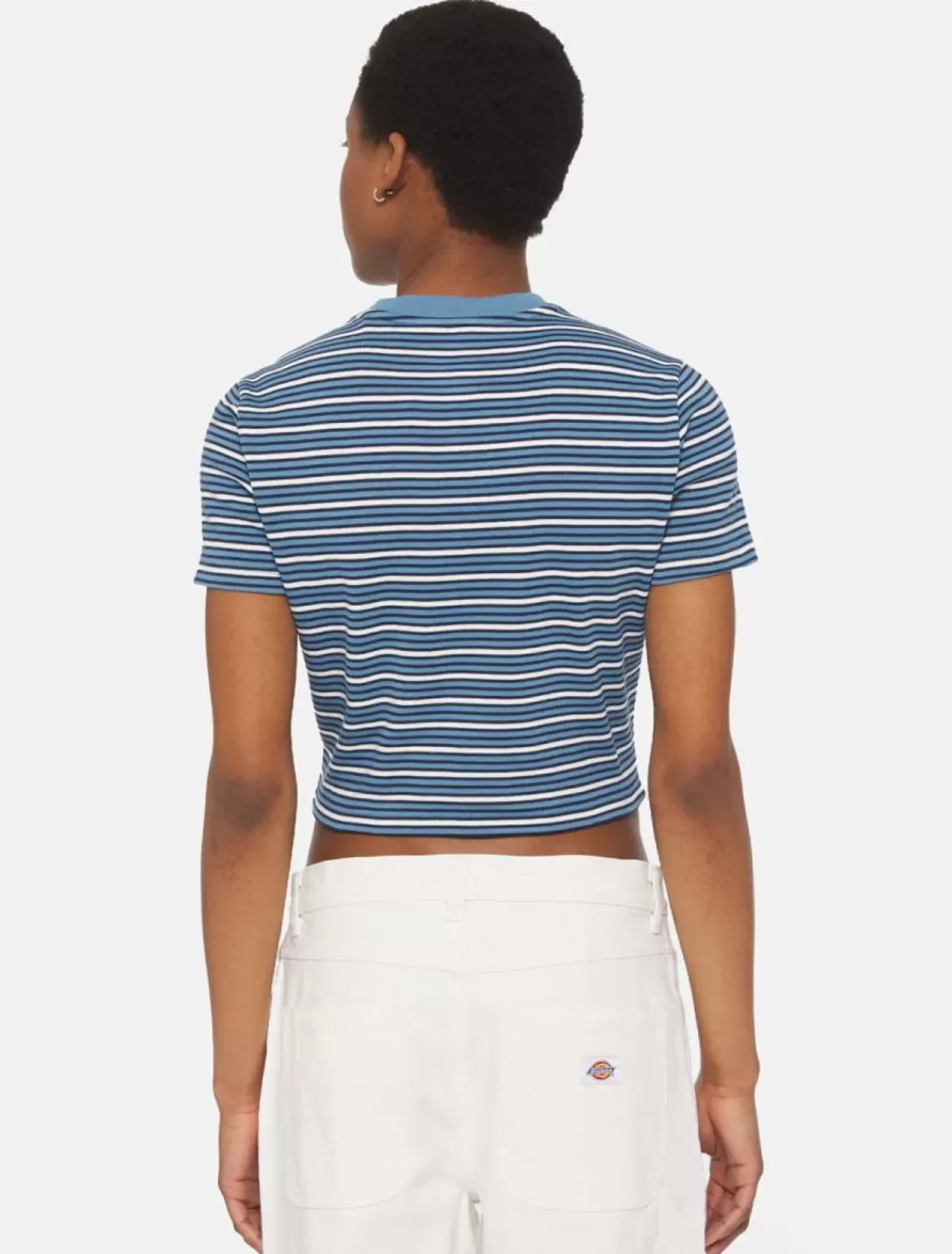 Cheap Altoona Stripe Short Sleeve T-Shirt Women T-Shirts & Tops