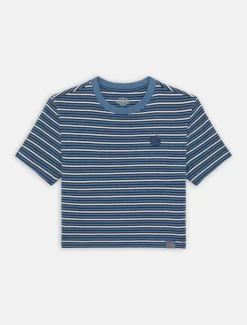 Cheap Altoona Stripe Short Sleeve T-Shirt Women T-Shirts & Tops