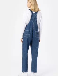Hot Denim Classic Bib Women Bib Overalls|Denim