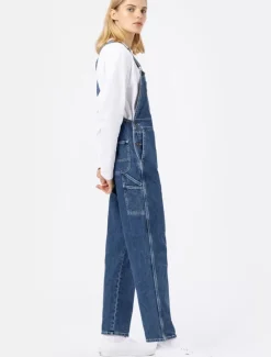 Hot Denim Classic Bib Women Bib Overalls|Denim