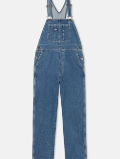 Hot Denim Classic Bib Women Bib Overalls|Denim