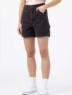 Hot Duck Canvas Carpenter Shorts Women Shorts