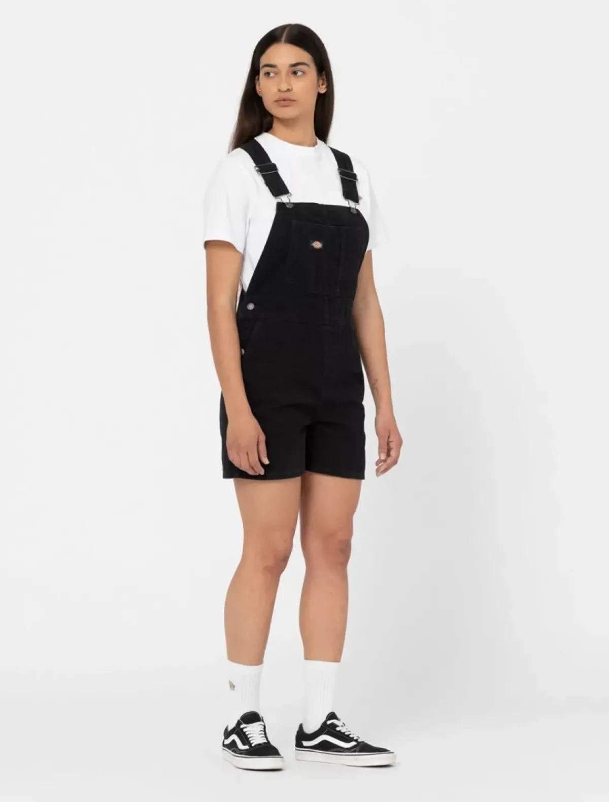 Cheap Duck Canvas Short Bib Women Bib Overalls|Dungarees & Coveralls