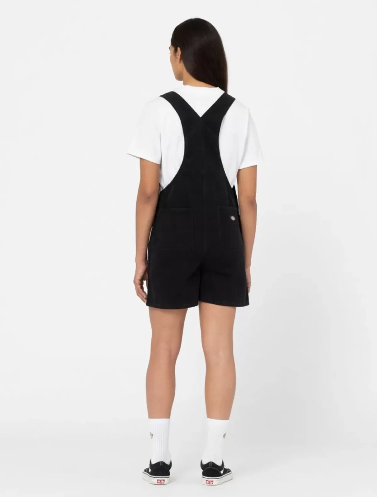Cheap Duck Canvas Short Bib Women Bib Overalls|Dungarees & Coveralls