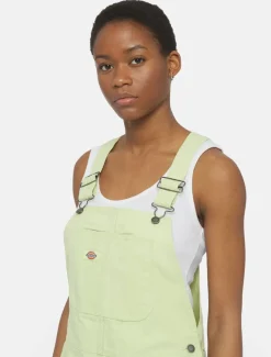 New Duck Canvas Short Bib Women Bib Overalls|Dungarees & Coveralls