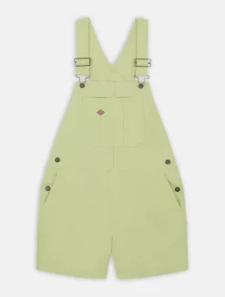 New Duck Canvas Short Bib Women Bib Overalls|Dungarees & Coveralls