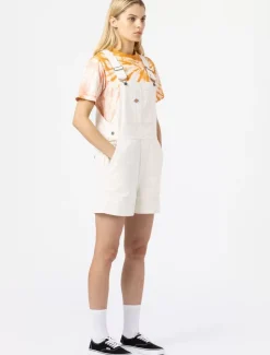 Shop Duck Canvas Short Bib Women Bib Overalls|Dungarees & Coveralls