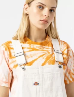Shop Duck Canvas Short Bib Women Bib Overalls|Dungarees & Coveralls