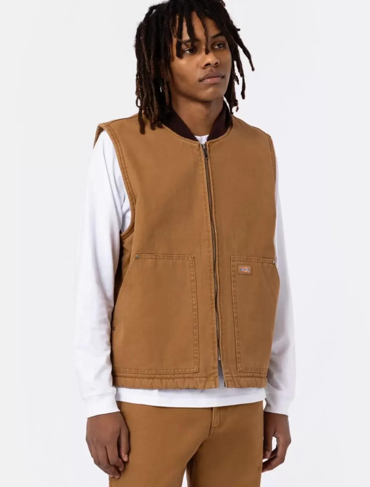Clearance Duck Canvas Vest Gillets & Vests|Jackets & Puffers