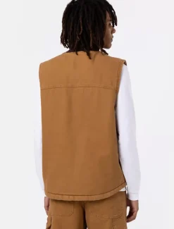 Clearance Duck Canvas Vest Gillets & Vests|Jackets & Puffers