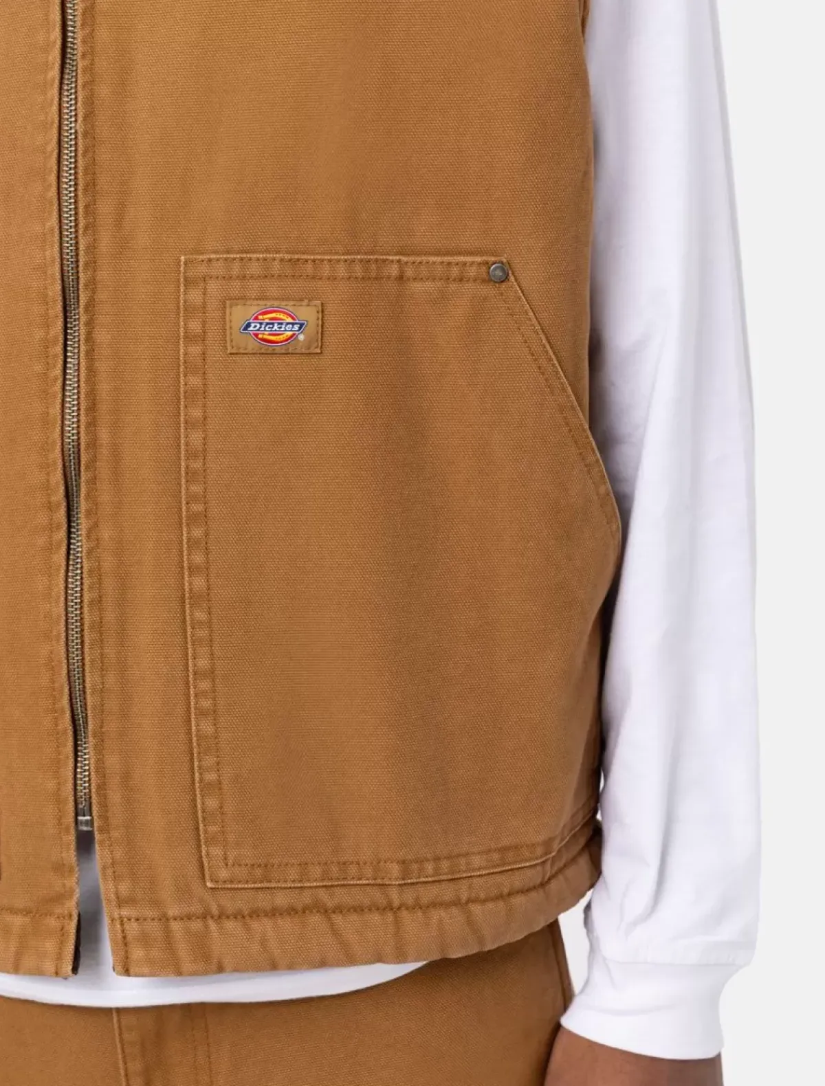 Clearance Duck Canvas Vest Gillets & Vests|Jackets & Puffers