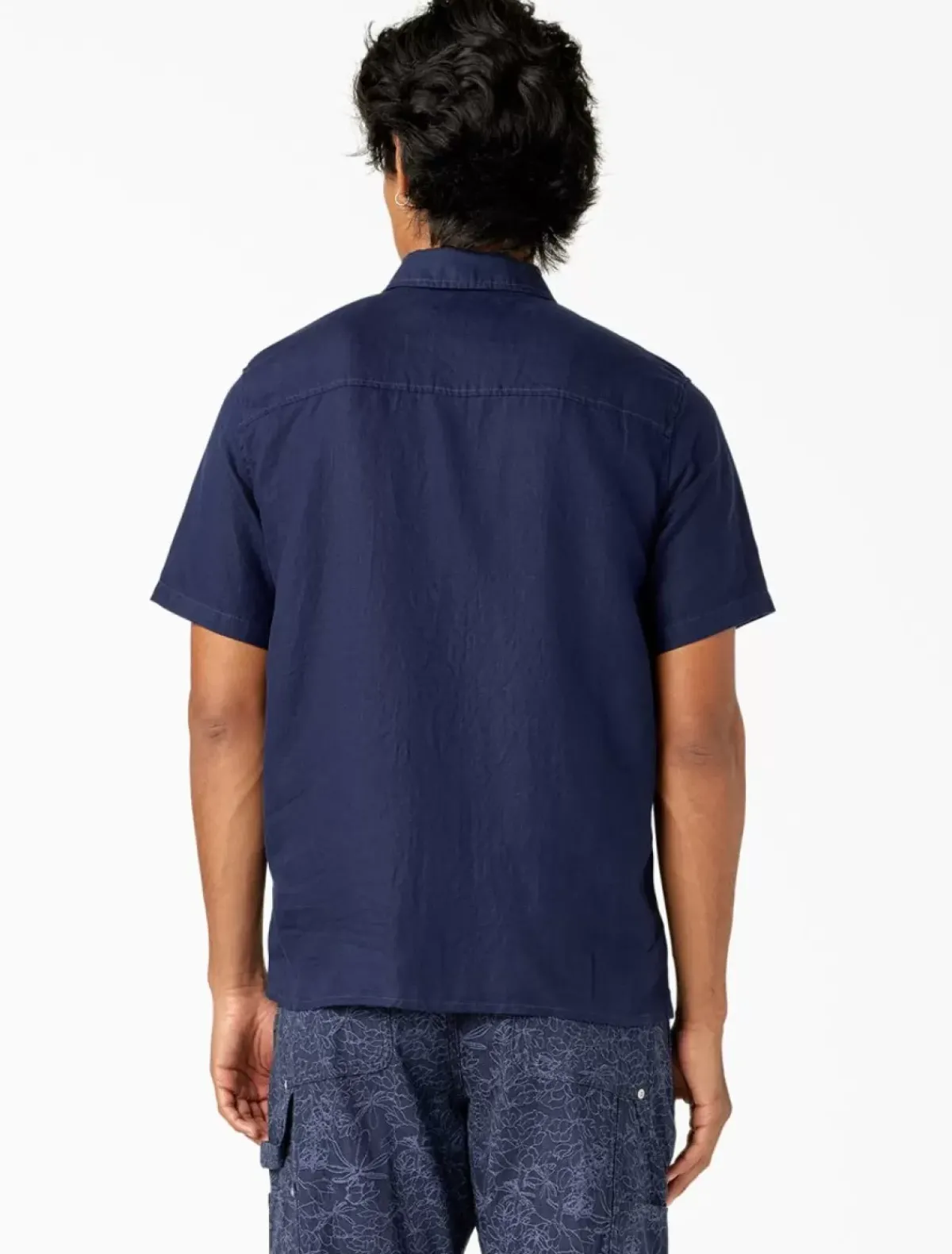 Outlet Linen Short Sleeve Work Shirt Collabs & Collections|Shirts