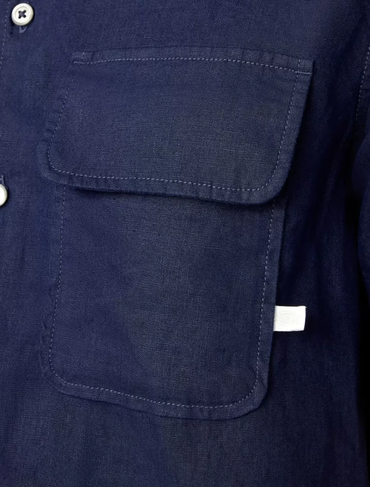 Outlet Linen Short Sleeve Work Shirt Collabs & Collections|Shirts