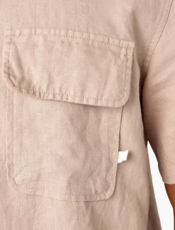 Cheap Linen Short Sleeve Work Shirt Collabs & Collections|Shirts
