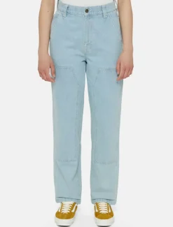 Cheap Madison Double Knee Denim Trousers Women Denim|Trousers