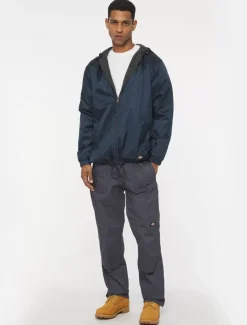 Outlet Nylon Hooded Fleece-Lined Jacket Work Jackets