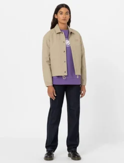 Fashion Oakport Cropped Coach Jacket Women Jackets & Puffers