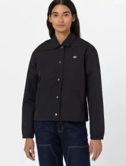 Online Oakport Cropped Coach Jacket Women Jackets & Puffers