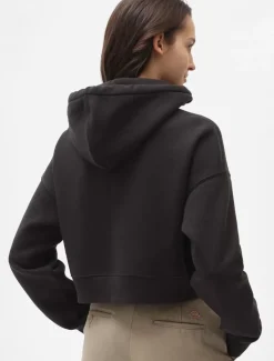 Cheap Oakport Cropped Hoodie Women Sweatshirts & Hoodies