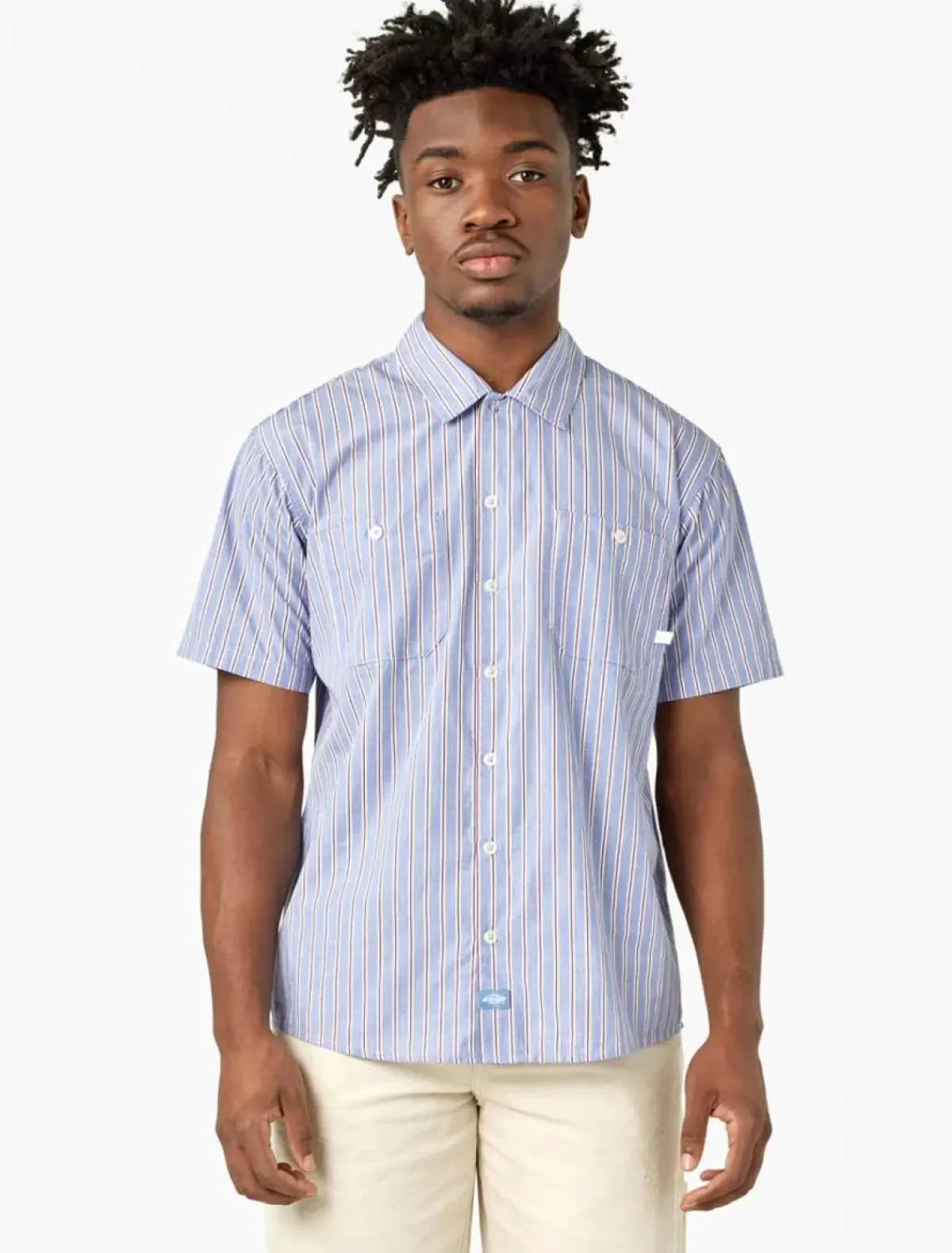 Flash Sale Poplin Short Sleeve Service Shirt Collabs & Collections|Shirts