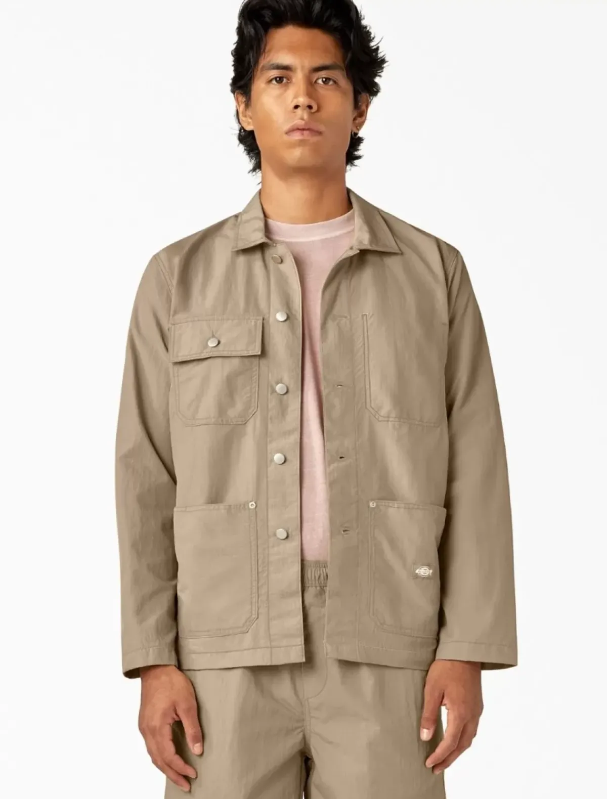 Flash Sale Textured Nylon Work Jacket Collabs & Collections|Jackets & Puffers