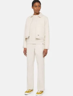 Fashion Unlined Eisenhower Cropped Jacket Women Eisenhower Jackets|Jackets & Puffers