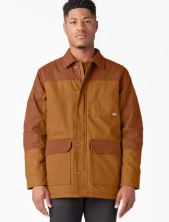 Hot Wax Coated Canvas Chore Jacket Work Jackets